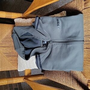 Adidas gray hoodie,  size M